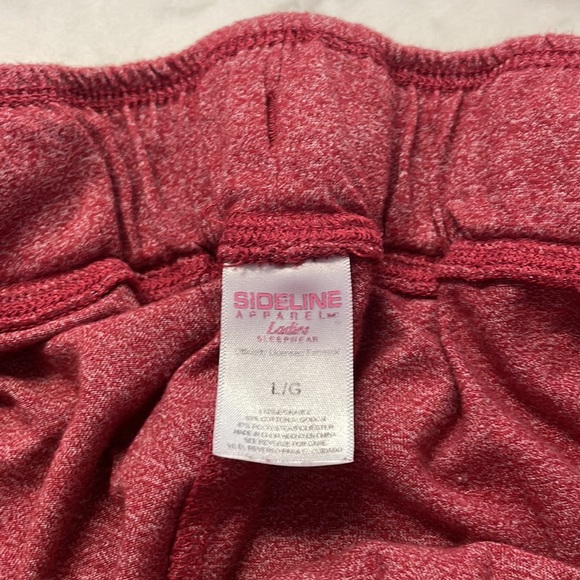 Sideline Apparel Women’s Alabama Crimson Tide Red Shorts Large - Picture 6 of 6